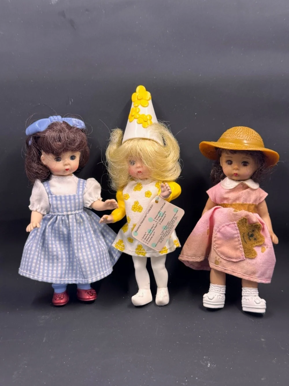 Vtg. Set of 3 Madame Alexander Dolls